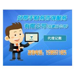 好帮手财务咨询(图)|税务代理记账|肥东代理记账